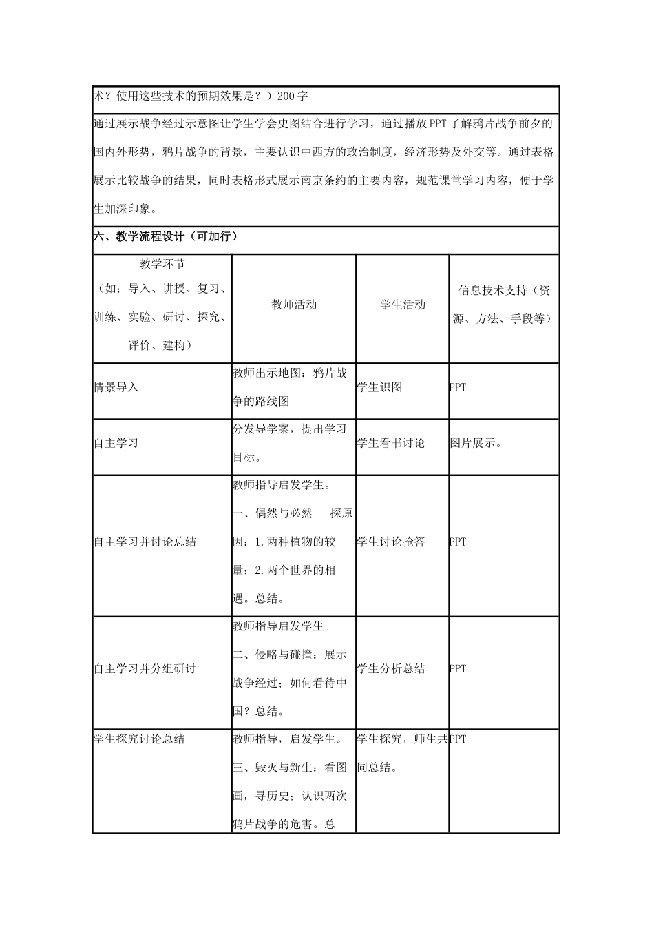 高中历史 第12课 鸦片战争教案32 岳麓版必修1-岳麓版高一必修1历史教案_第2页