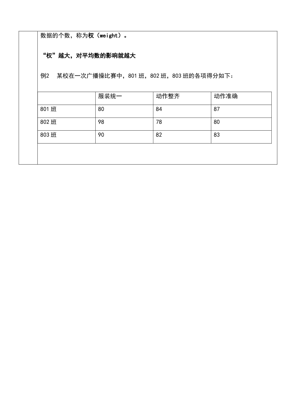八年级数学平均数教案(1)浙教版_第3页
