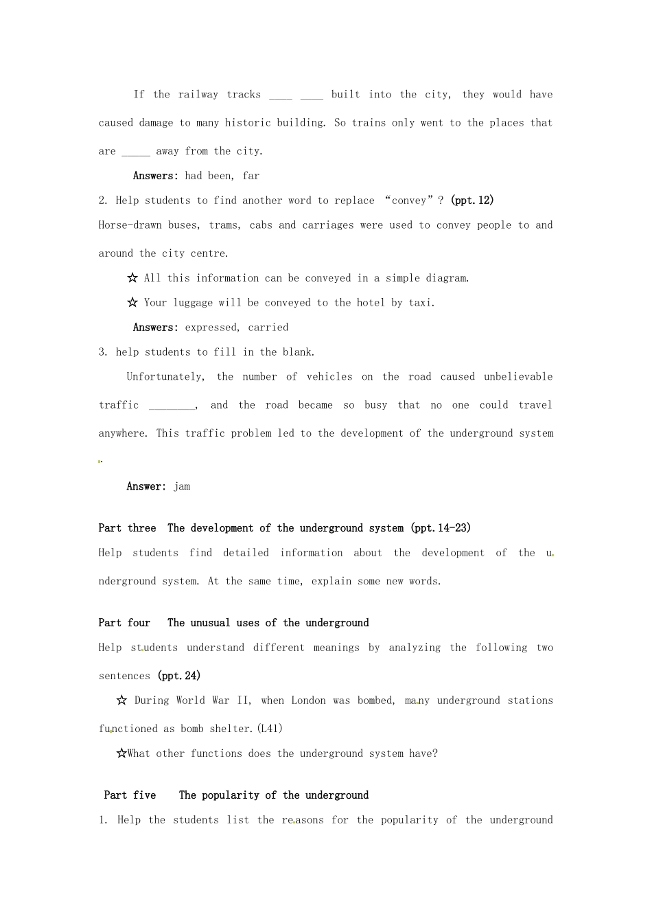 高中英语 Unit4 Public transport Reading2教学设计 牛津译林版选修7-牛津版高二选修7英语教案_第3页