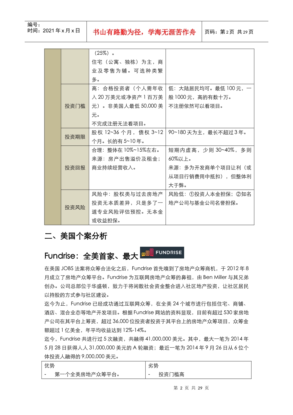 中美房地产众筹平台案例解析_第3页