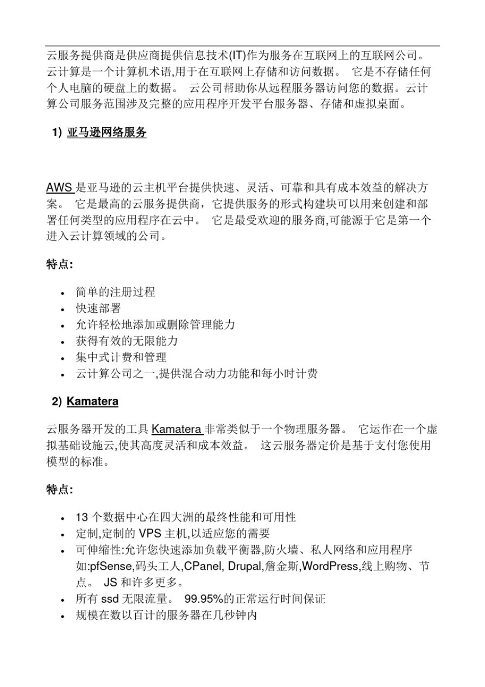 全球排名前25位的云计算服务提供商IDC公司_第3页