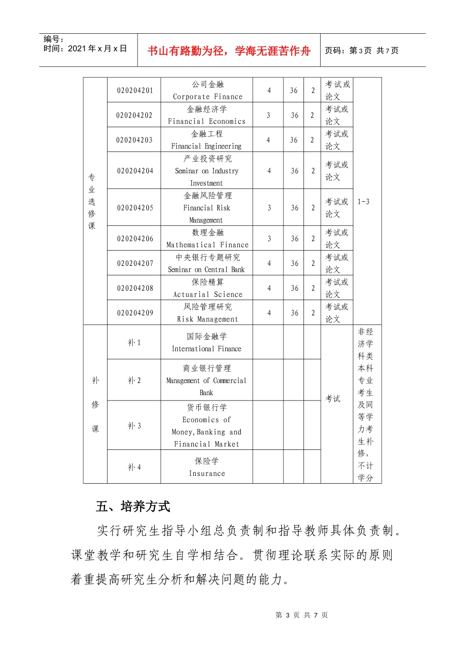 (简体)广东商学院金融学(含保险学)专业_第3页