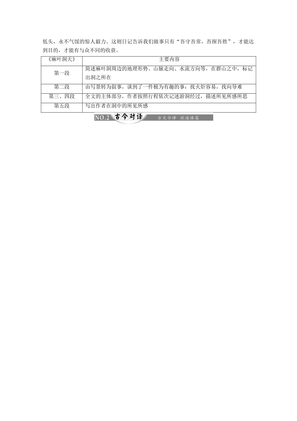 高中语文 第八单元 相关读物 麻叶洞天讲义 新人教版选修《中国文化经典研读》-新人教版高二《中国文化经典研读》语文教案_第2页