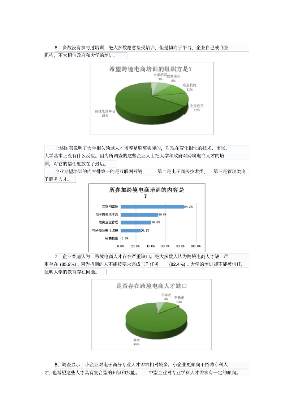 (完整word版)中国跨境电商人才调研报告_第3页