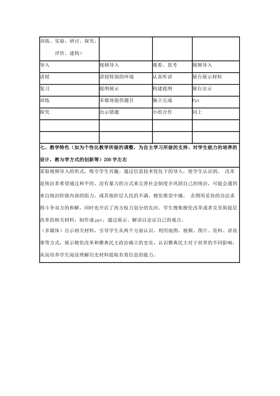 高中历史 第6课 雅典城邦的民主政治教案4 岳麓版必修1-岳麓版高一必修1历史教案_第2页