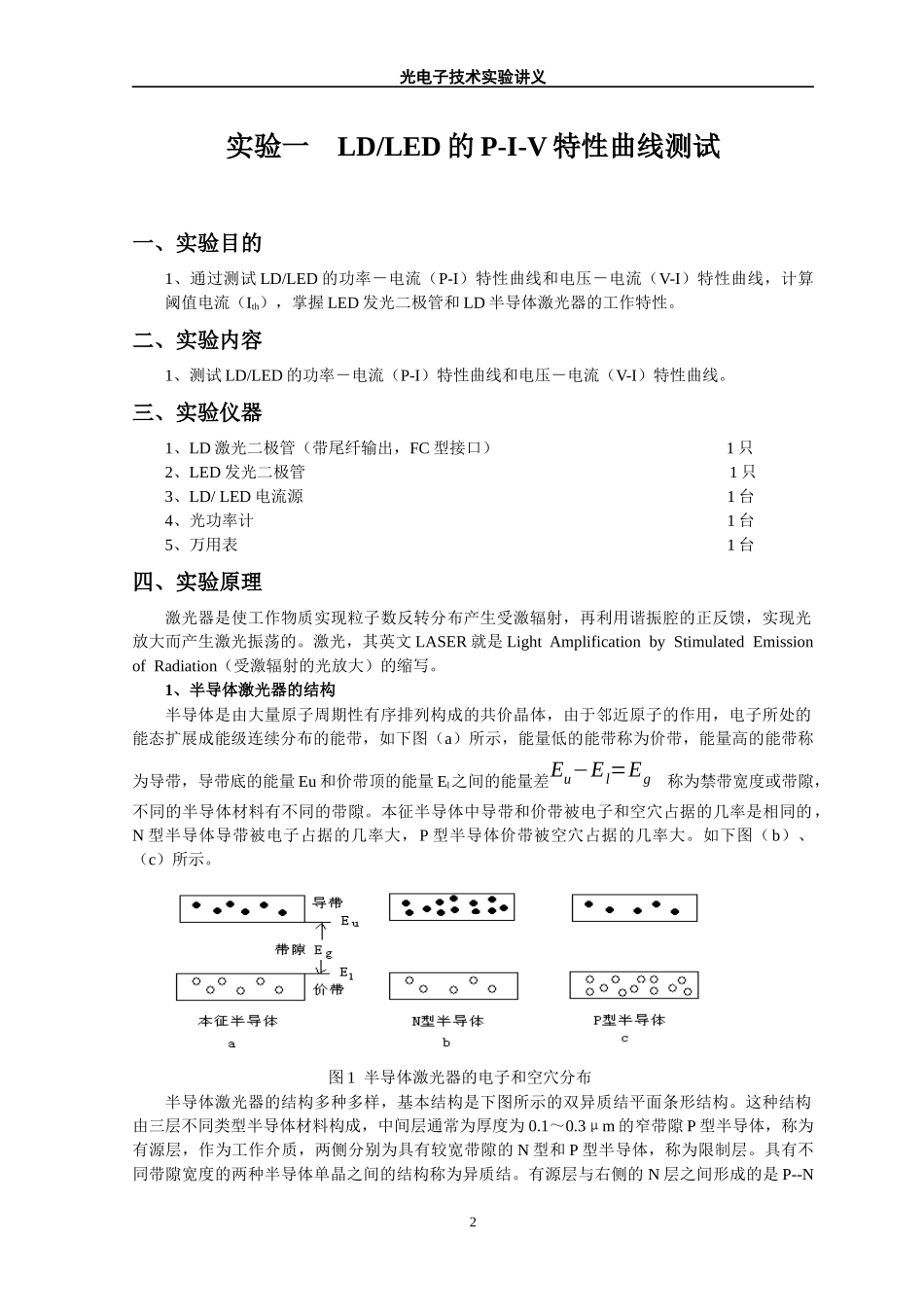 《光电子技术实验》讲义_第3页
