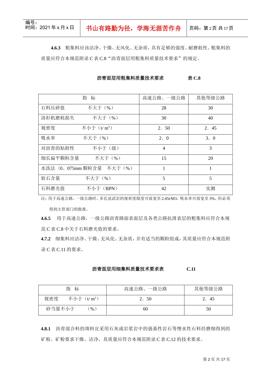 105工程建设标准强制性条文(DOC17页)_第2页