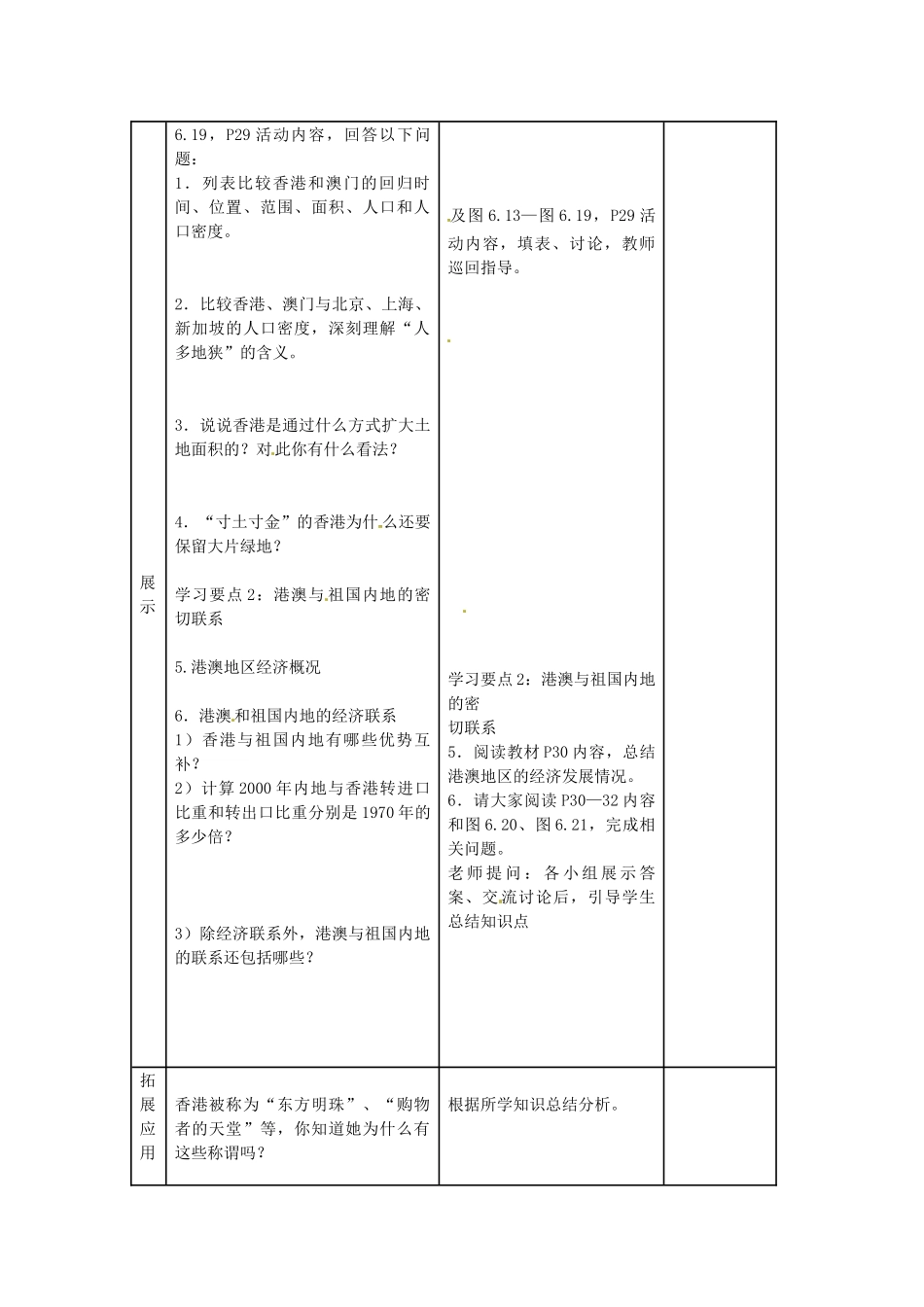 八年级地理下册 第七章 认识区域 联系与差异 特别行政区——香港和澳门素材 （新版）湘教版_第2页