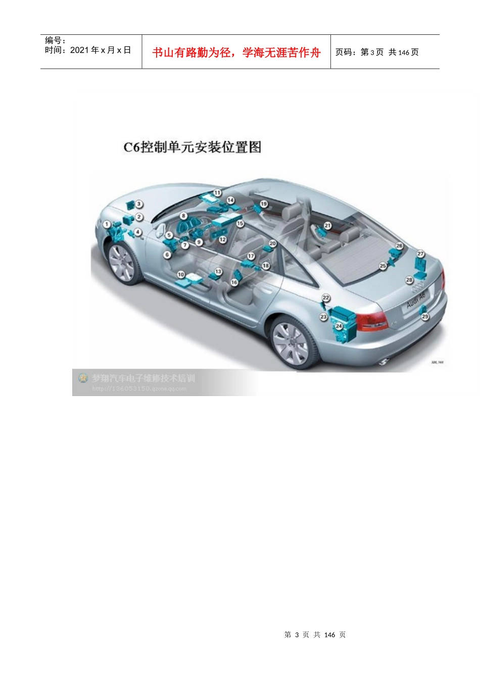 AudiA605全车电气系统培训教材_第3页