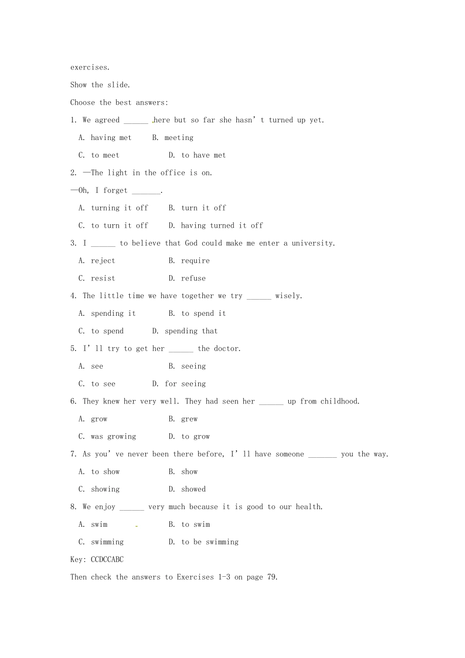 高中英语 Module3 TheThird Period Listening and Speaking教案 外研版必修5-外研版高二必修5英语教案_第2页