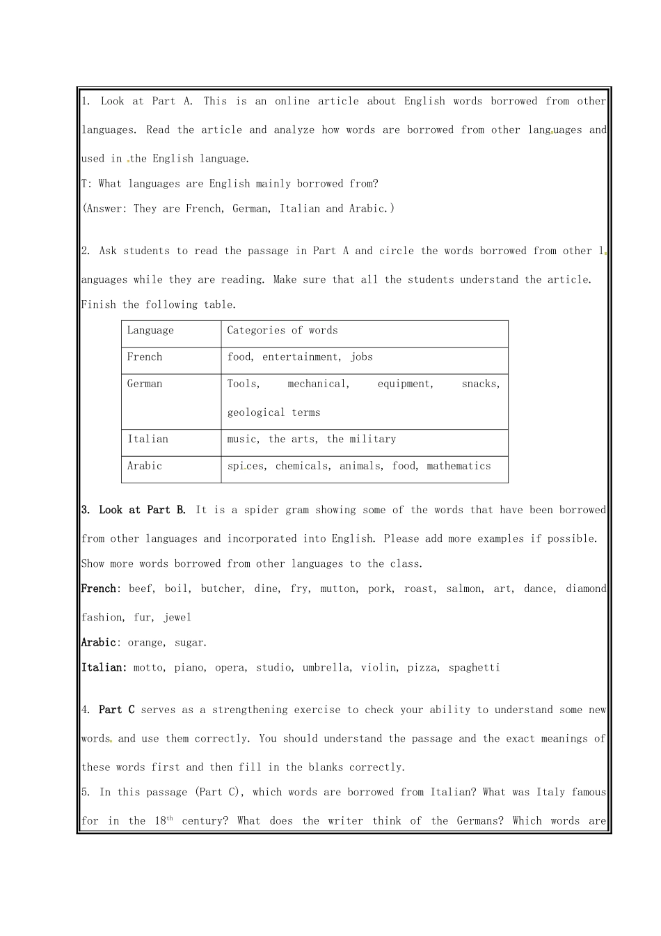高中英语 Unit3 Word Power教案 牛津译林版选修6-牛津版高二选修6英语教案_第2页