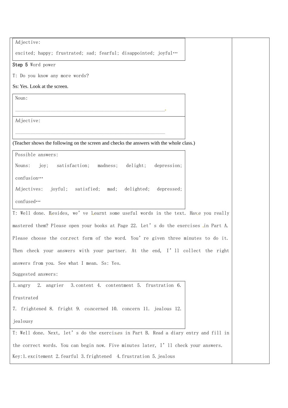 高中英语 Unit 2 What is happiness to you教案7 牛津译林版选修6-牛津版高二选修6英语教案_第2页