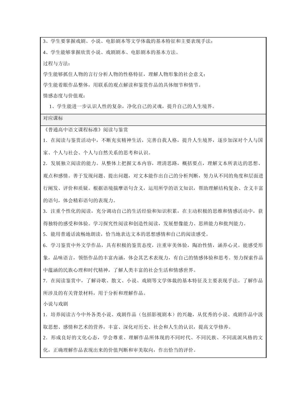 高中语文 第一单元 人性世界的多彩光辉练习 新人教版必修4_第2页