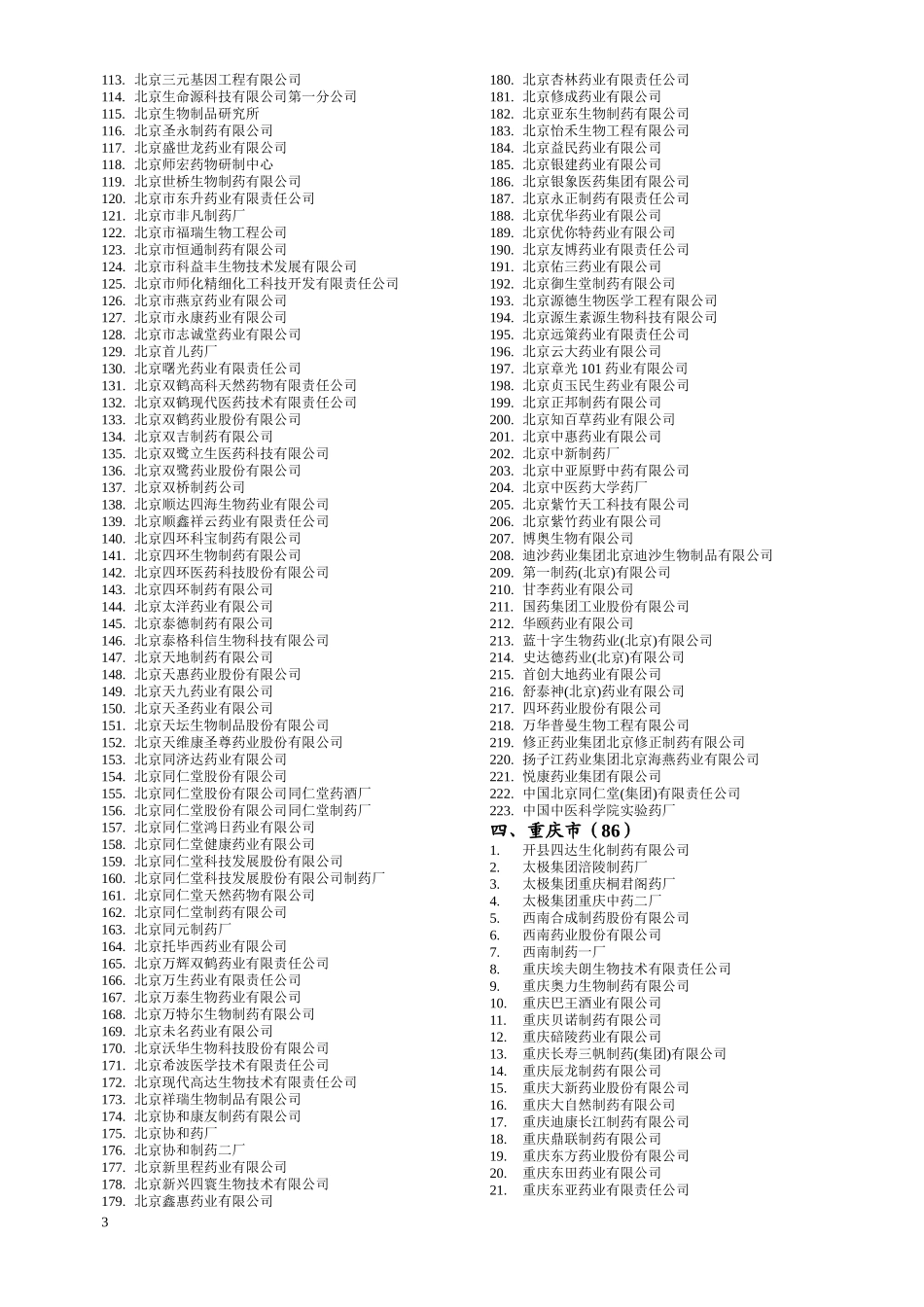 中国制药厂目录_第3页