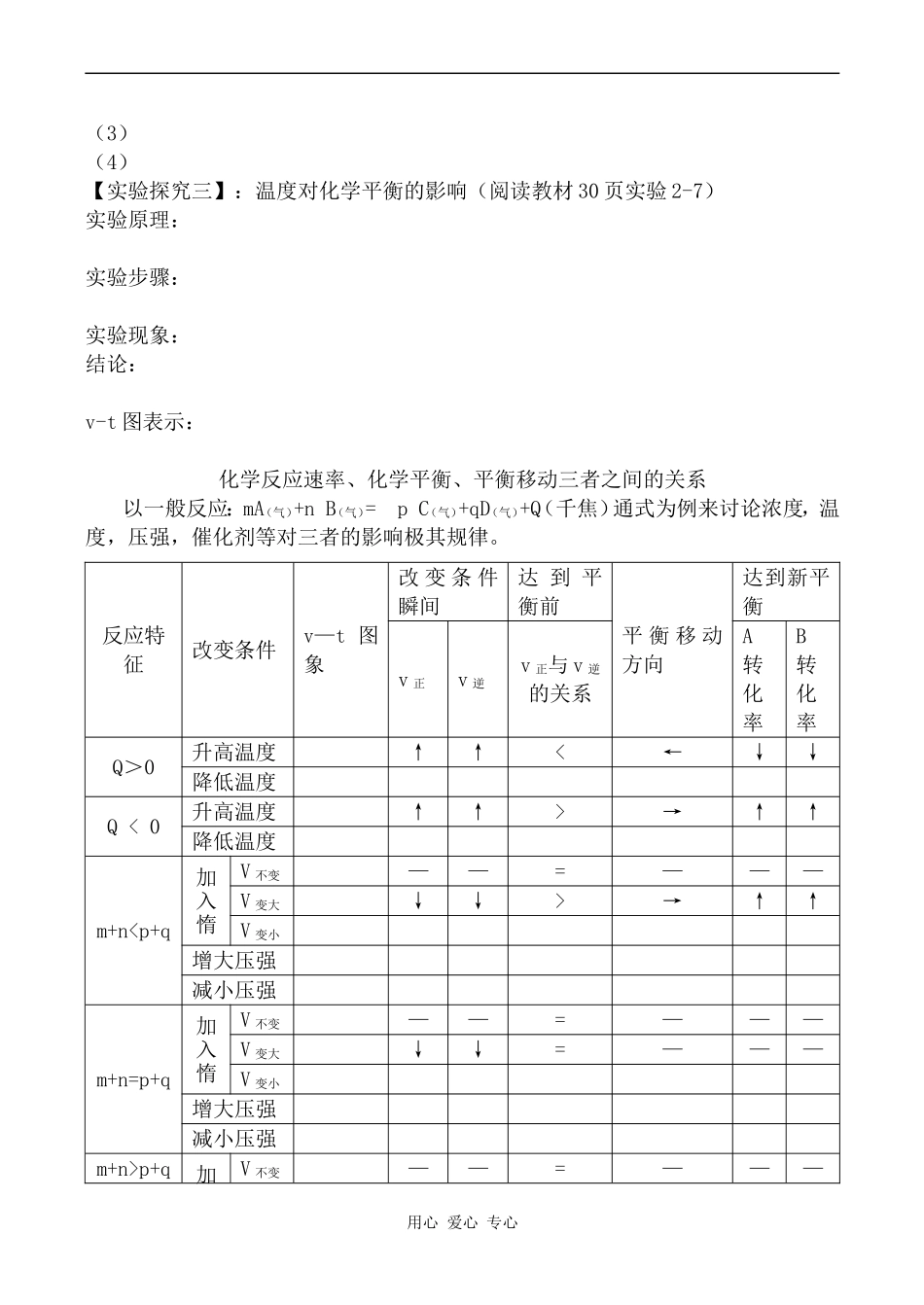 高中化学化学平衡 第2课时人教版选修四_第3页