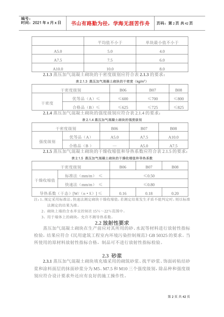《珠海市蒸压加气混凝土砌块填充墙工程专项技术措施》(DOC43页)_第2页