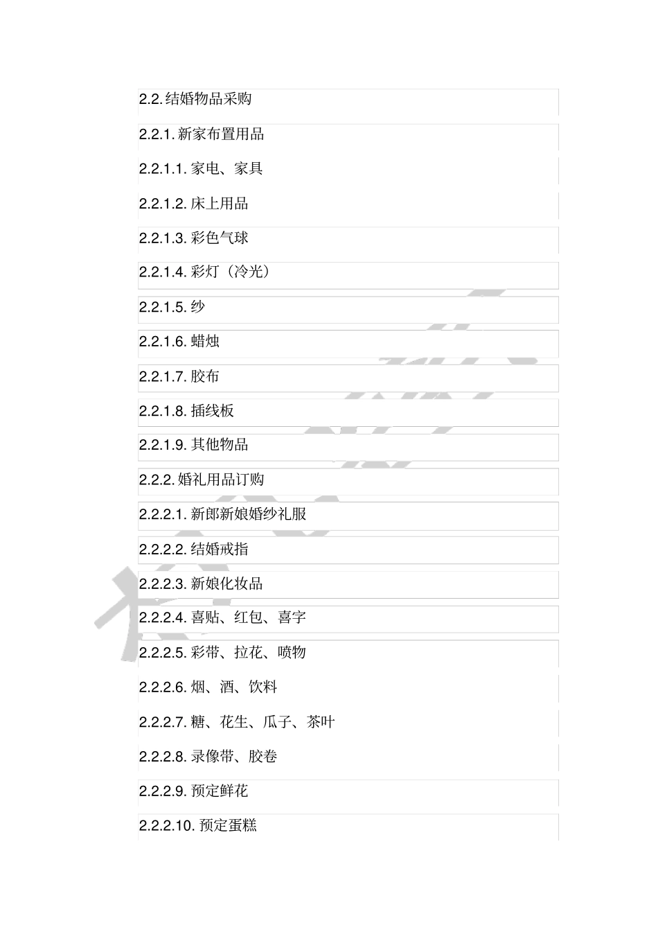 准新人婚礼筹备必备详细筹划全流程_第2页