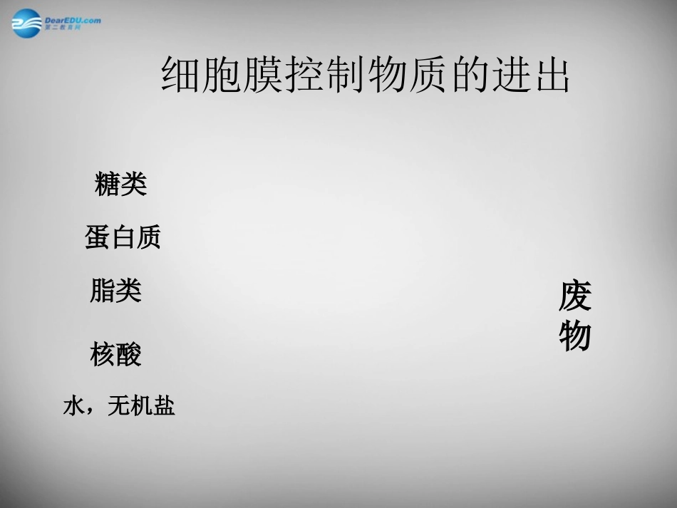 安徽省长丰县下塘实验中学七年级生物上册《2.1.4 细胞的生活》课件 （新版）新人教版_第3页