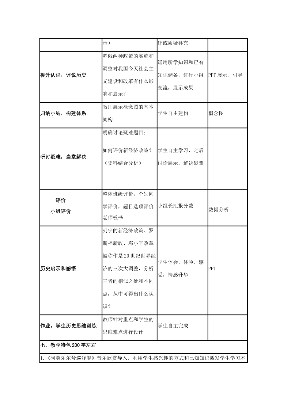 高中历史 第14课 社会主义经济体制的建立教案20 岳麓版必修2-岳麓版高一必修2历史教案_第3页