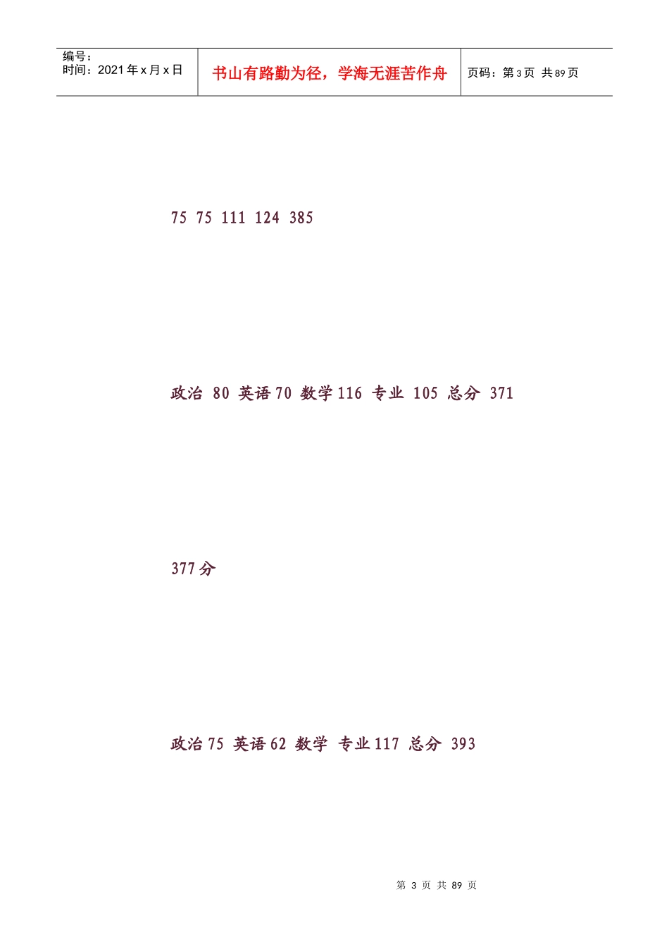 今年中国人民大学金融学的研究生复试分数线是多少_第3页