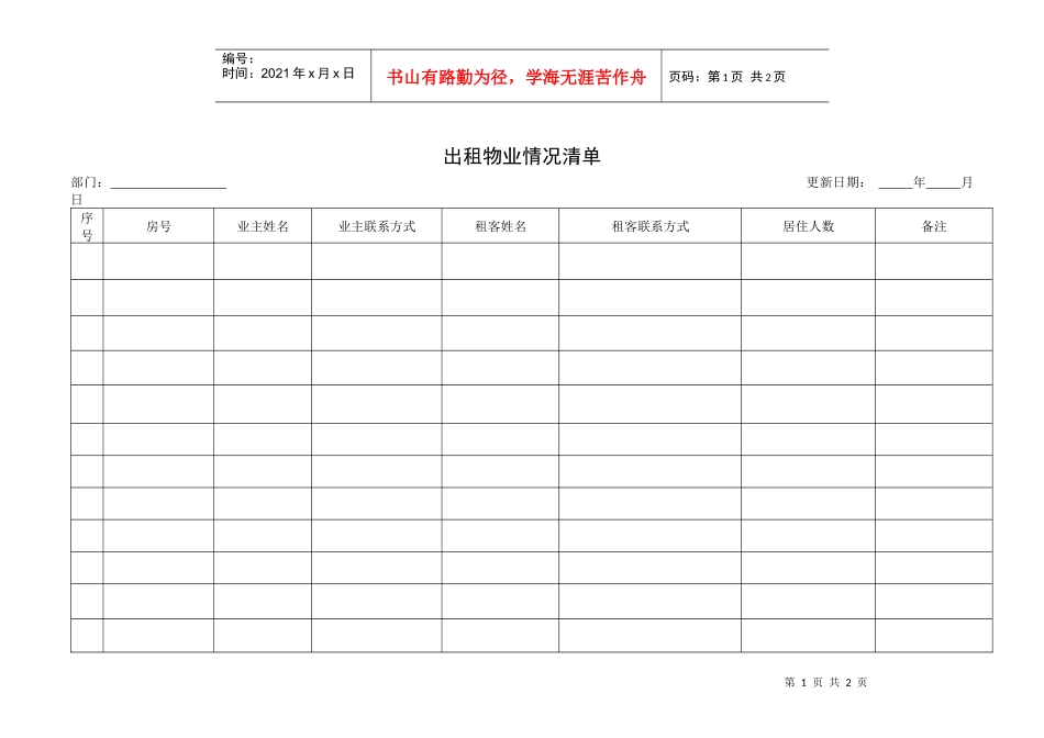 QR-PNJ-751-KF02-05-02出租物业情况清单_第1页