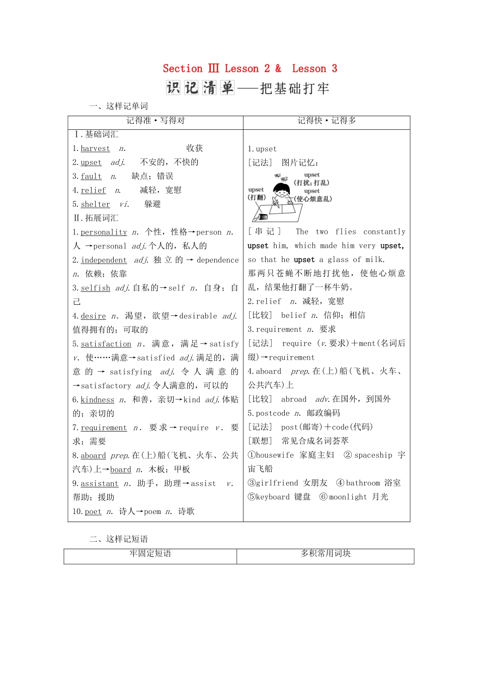 高中英语 Unit 13 People Section Ⅲ Lesson 2  Lesson 3教案（含解析）北师大版必修5-北师大版高二必修5英语教案_第1页