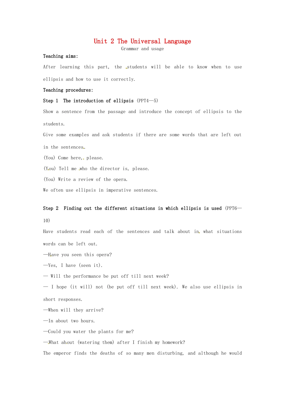 高中英语 Unit2 Grammar and usage教案 牛津译林版选修8-牛津版高二选修8英语教案_第1页