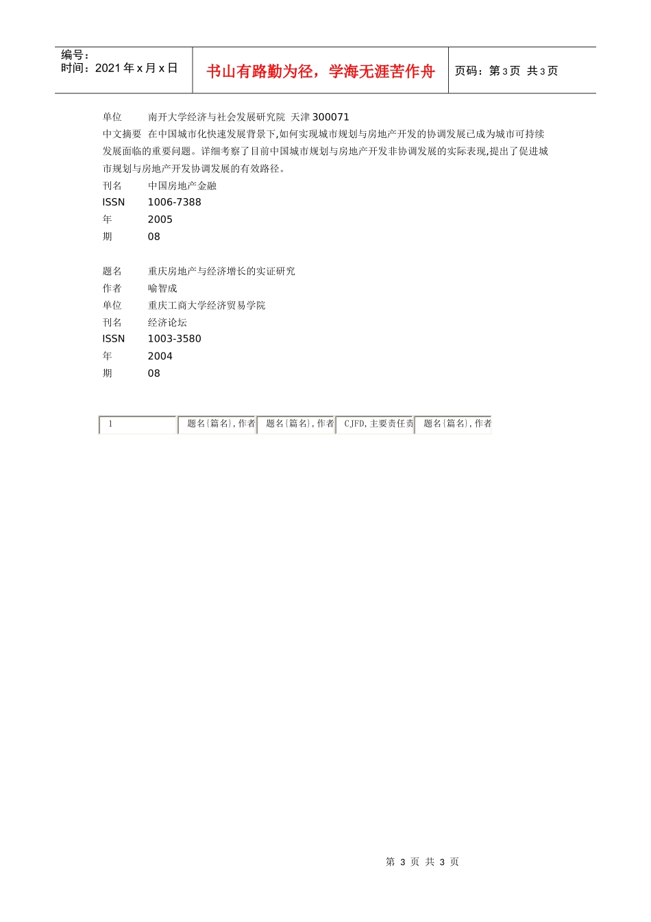 中国城市化水平与房地产价格的实证分析_第3页