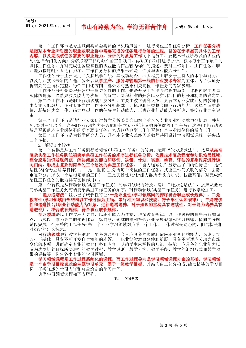 具有中国特色高职课程开发的探索doc-四川电力职业技术学_第3页