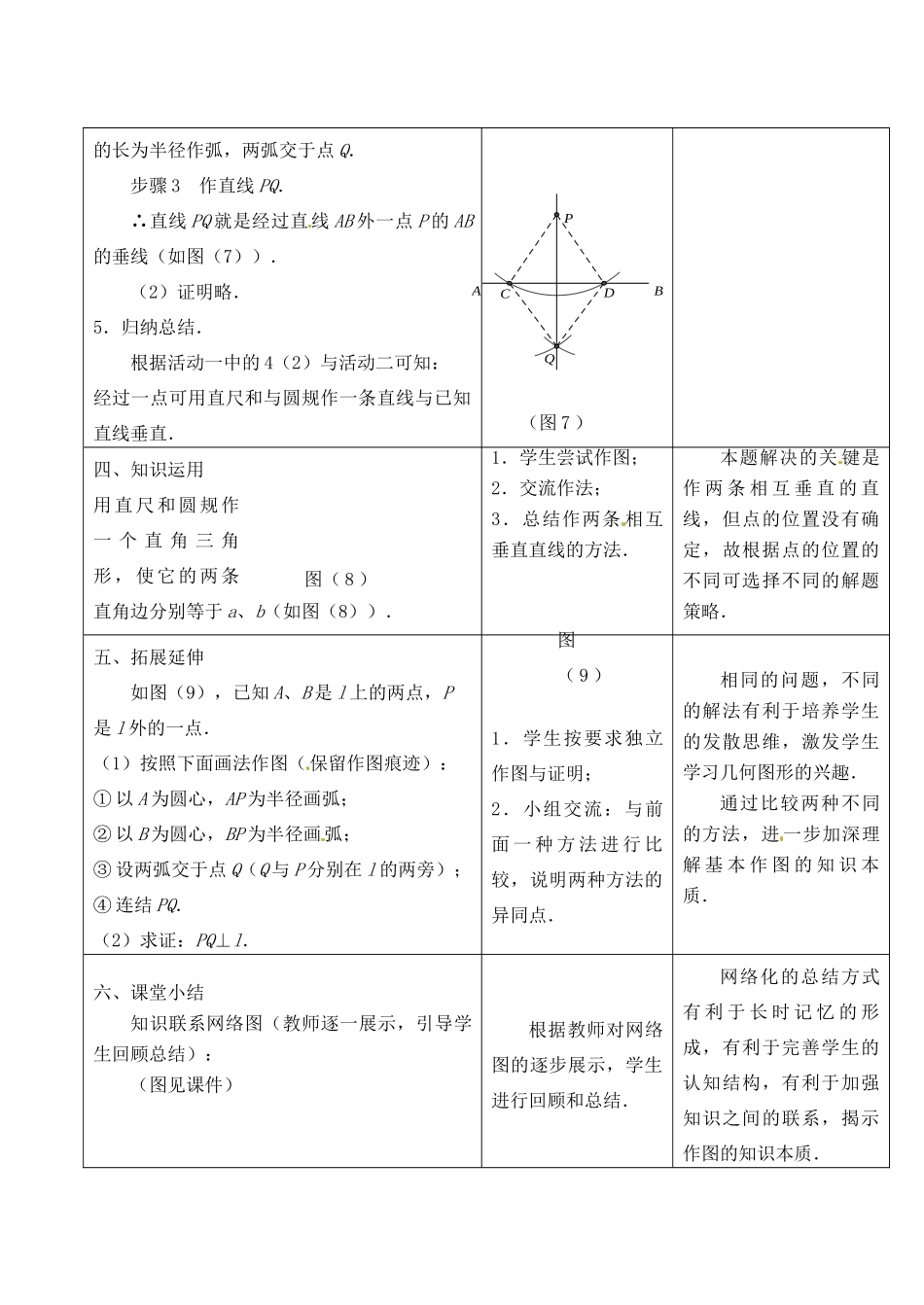 江苏省昆山市锦溪中学八年级数学上册 1.3 探索三角形全等的条件（第7课时）教案 （新版）苏科版_第3页