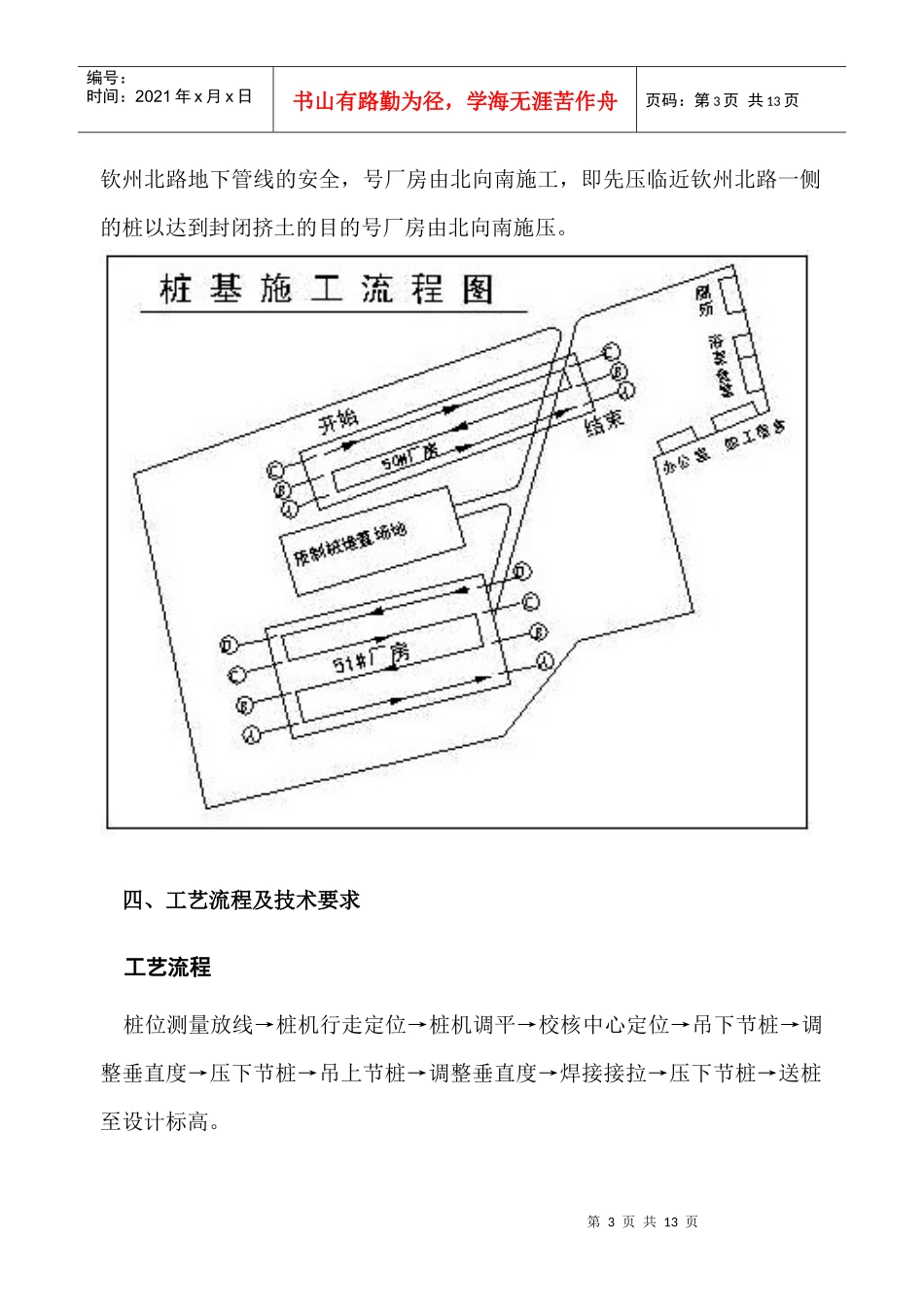 上海50#、51#通用厂房静压桩工程施组设计_第3页