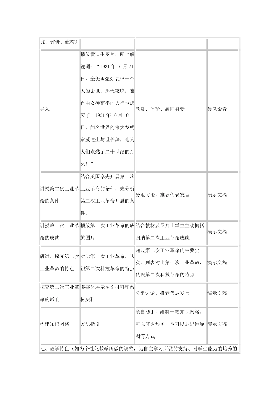 高中历史 第9课 改变世界的工业革命教案8 岳麓版必修2-岳麓版高一必修2历史教案_第3页