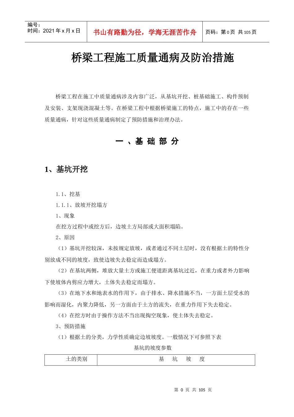 公路桥梁工程质量通病及处治措施_第3页