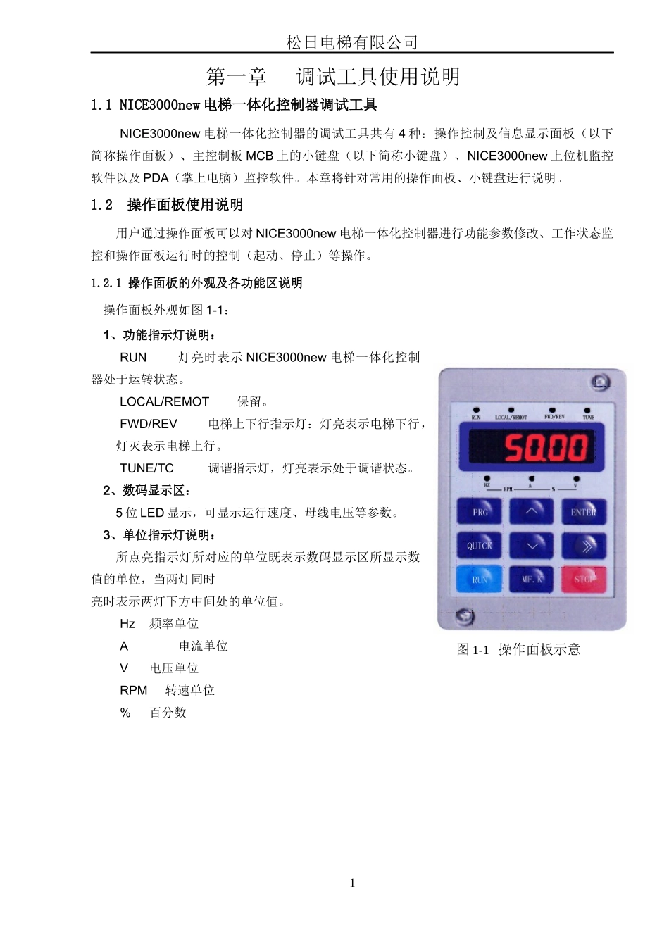 NICE3000NEW全系列电气调试说明书_第3页