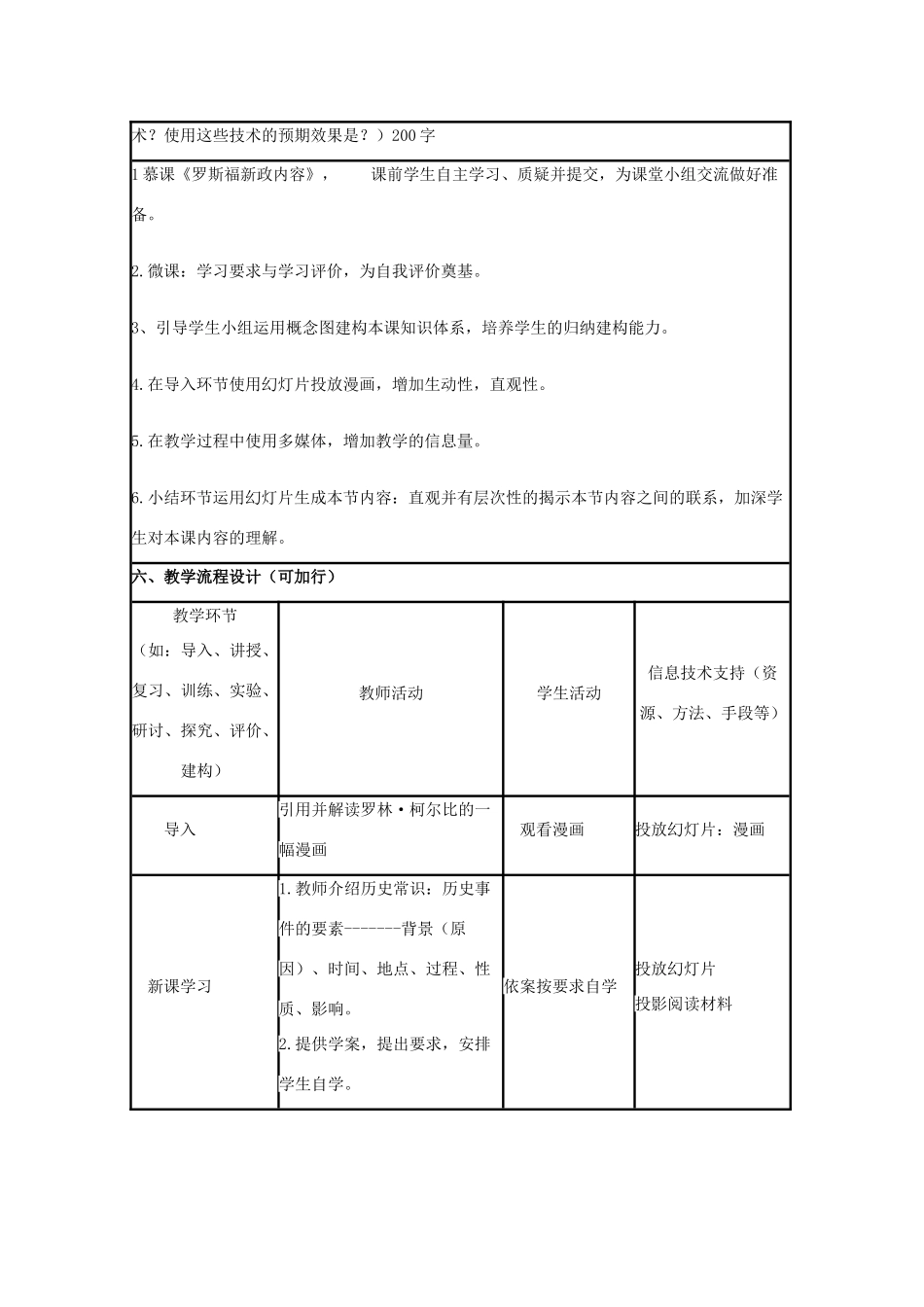 高中历史 第15课 大萧条与罗斯福新政教案44 岳麓版必修2-岳麓版高一必修2历史教案_第2页
