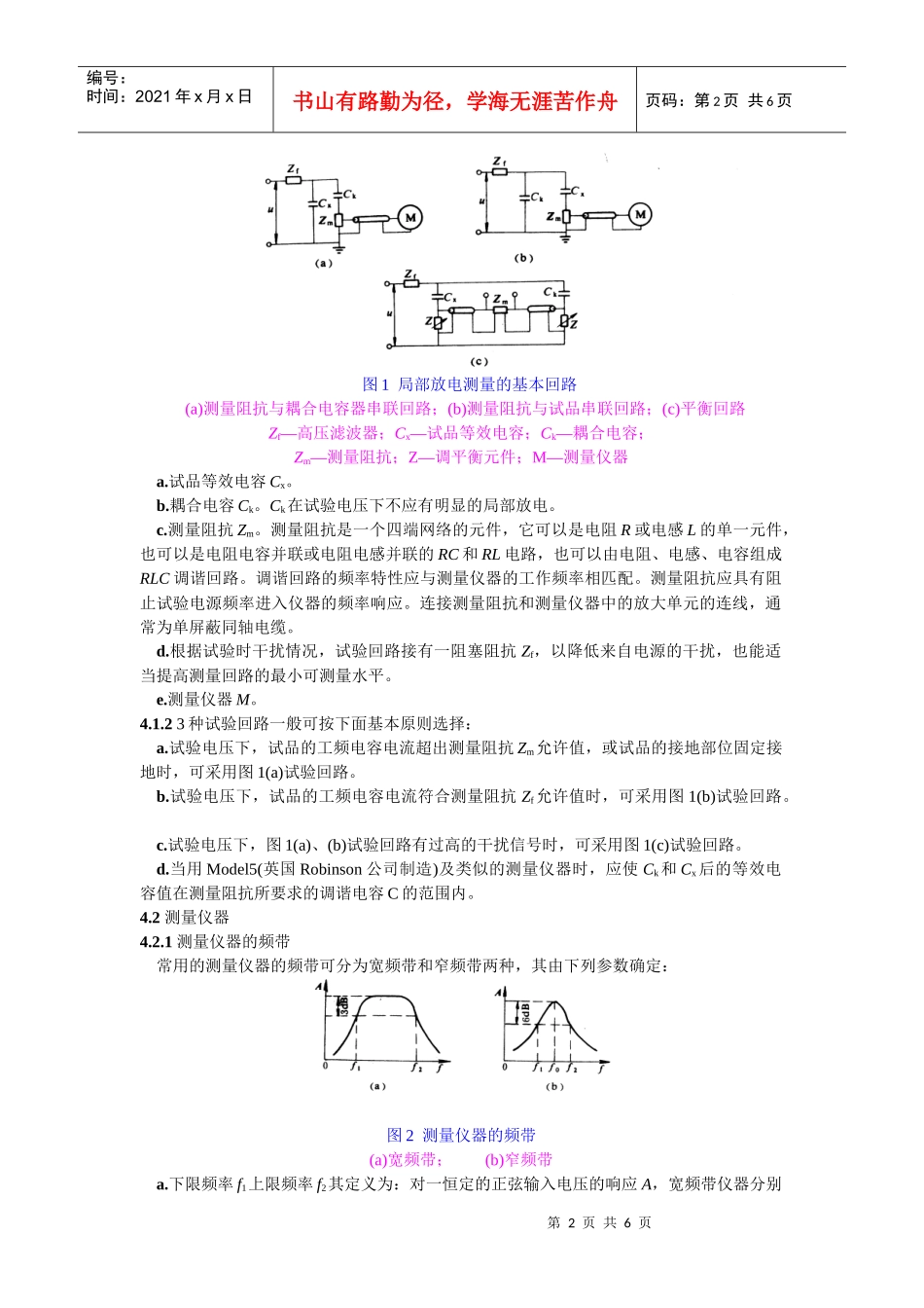 DL 417—91电力设备局部放电现场测量导则_第2页