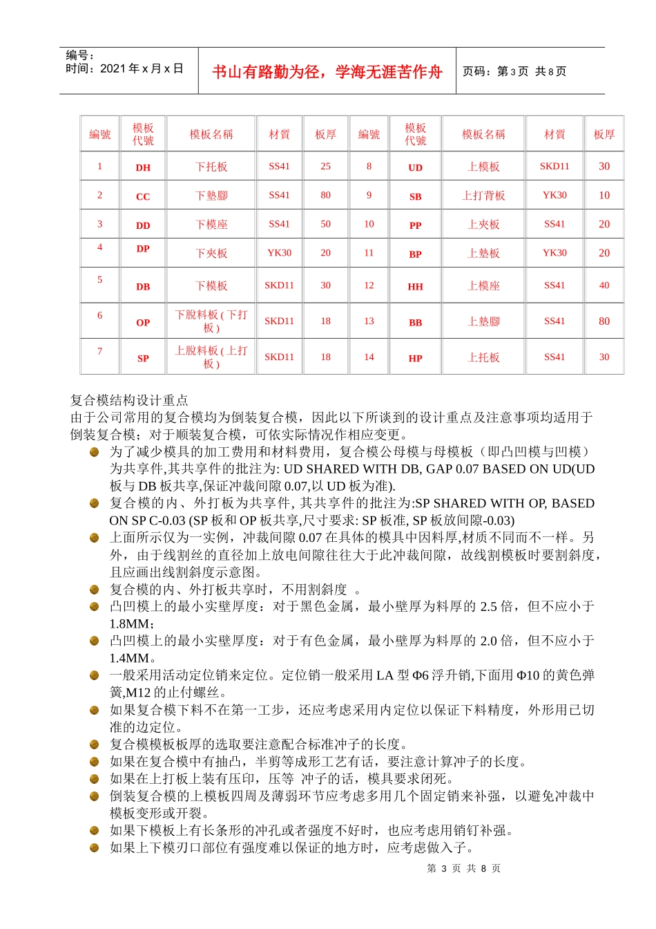 冲压模具基本结构_第3页