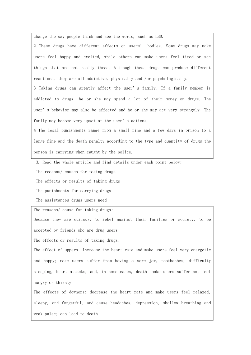 高中英语 Unit3 protecting ourselves-project精品教案 牛津译林版选修10_第2页