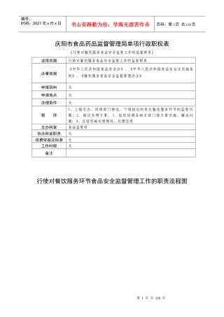 4上编1-104食品药品廉政风险防控单项职权