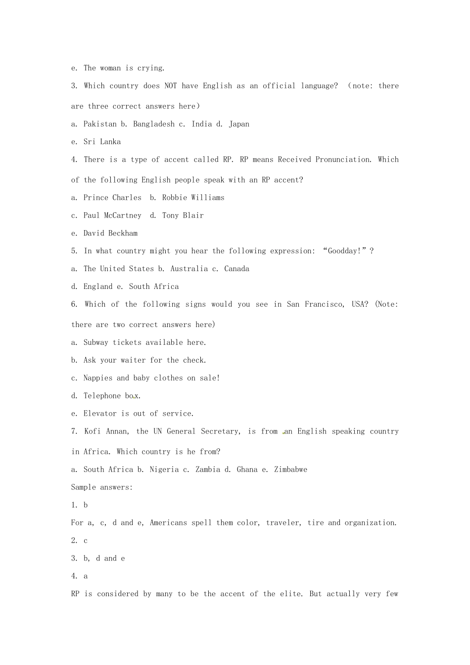 高中英语 Module1 TheFirst Period Vocabulary Building教案 外研版必修5-外研版高二必修5英语教案_第3页