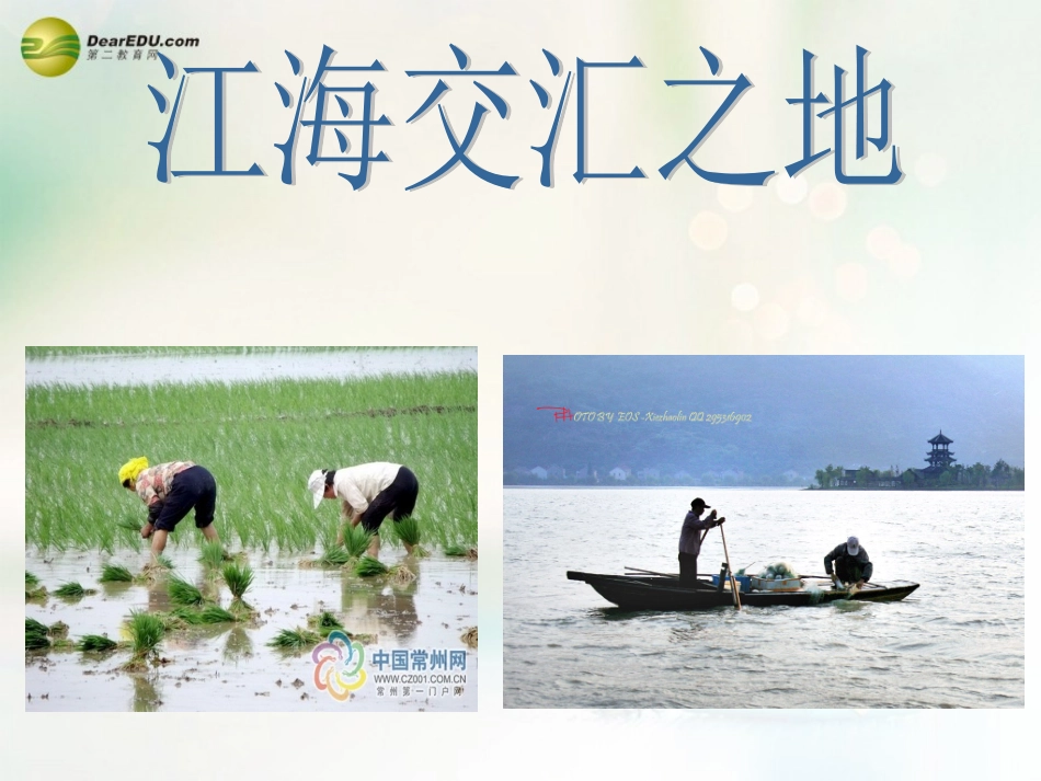 八年级地理下册 第七章 南方地区 第二节 鱼米之乡——长江三角洲课件 （新版）新人教版_第2页