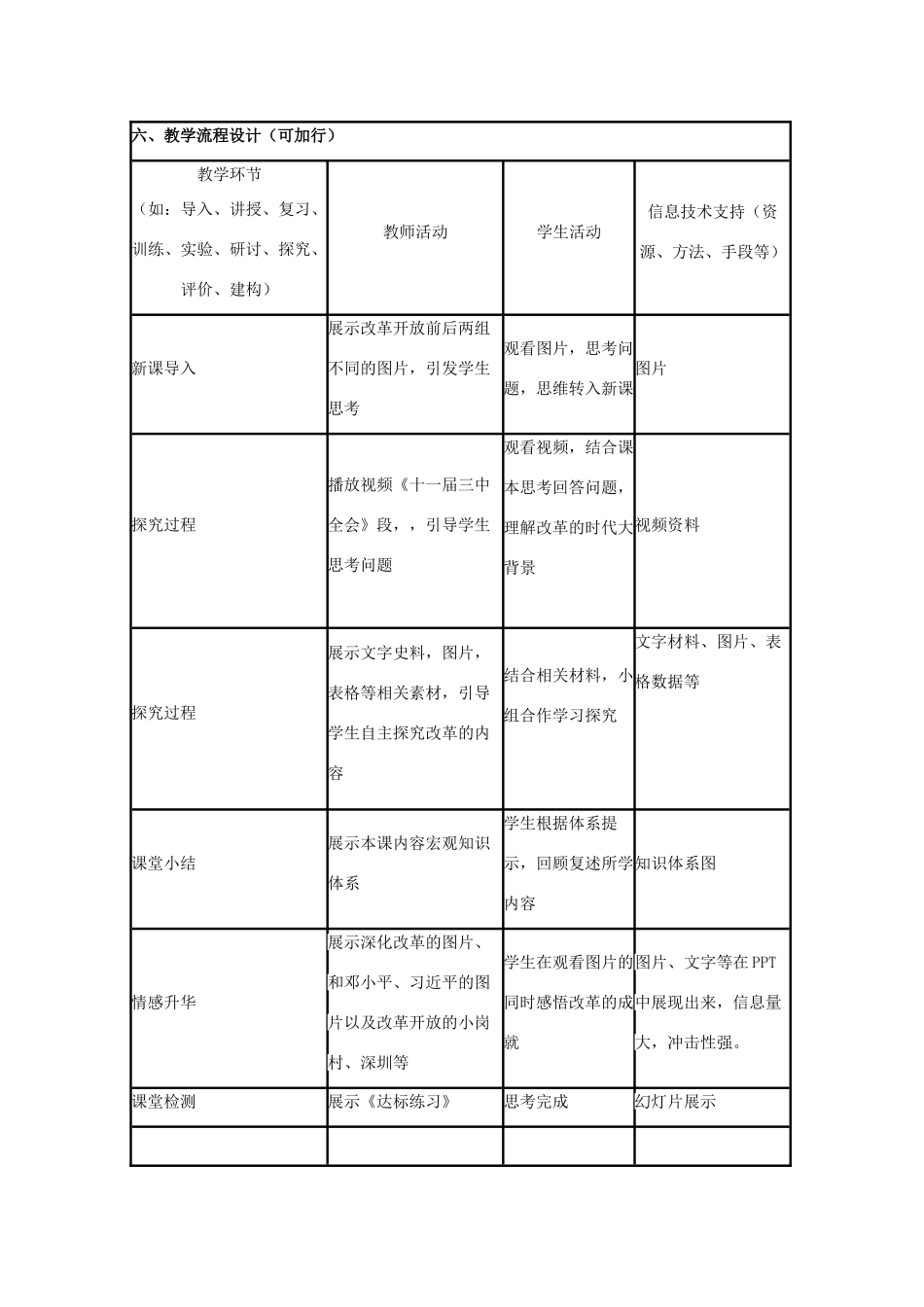 高中历史 第19课 经济体制改革教案11 岳麓版必修2-岳麓版高一必修2历史教案_第3页