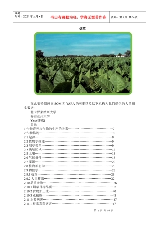 SQM-烟草中文