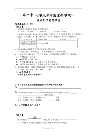 第二章 化学反应与能量导学案一（印）