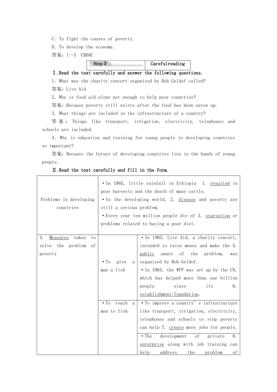 高中英语 Unit 1 Building the future Section Ⅰ Welcome to the unit  Reading—Pre-reading教案（含解析）牛津译林版选修10-牛津版高二选修10英语教案_第3页