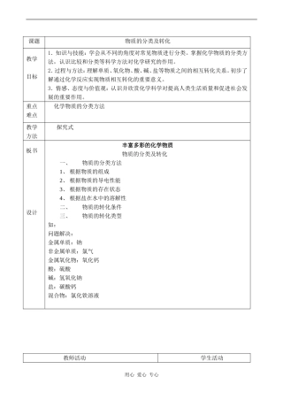 高中化学丰富多彩的化学物质 (1)苏教版必修一