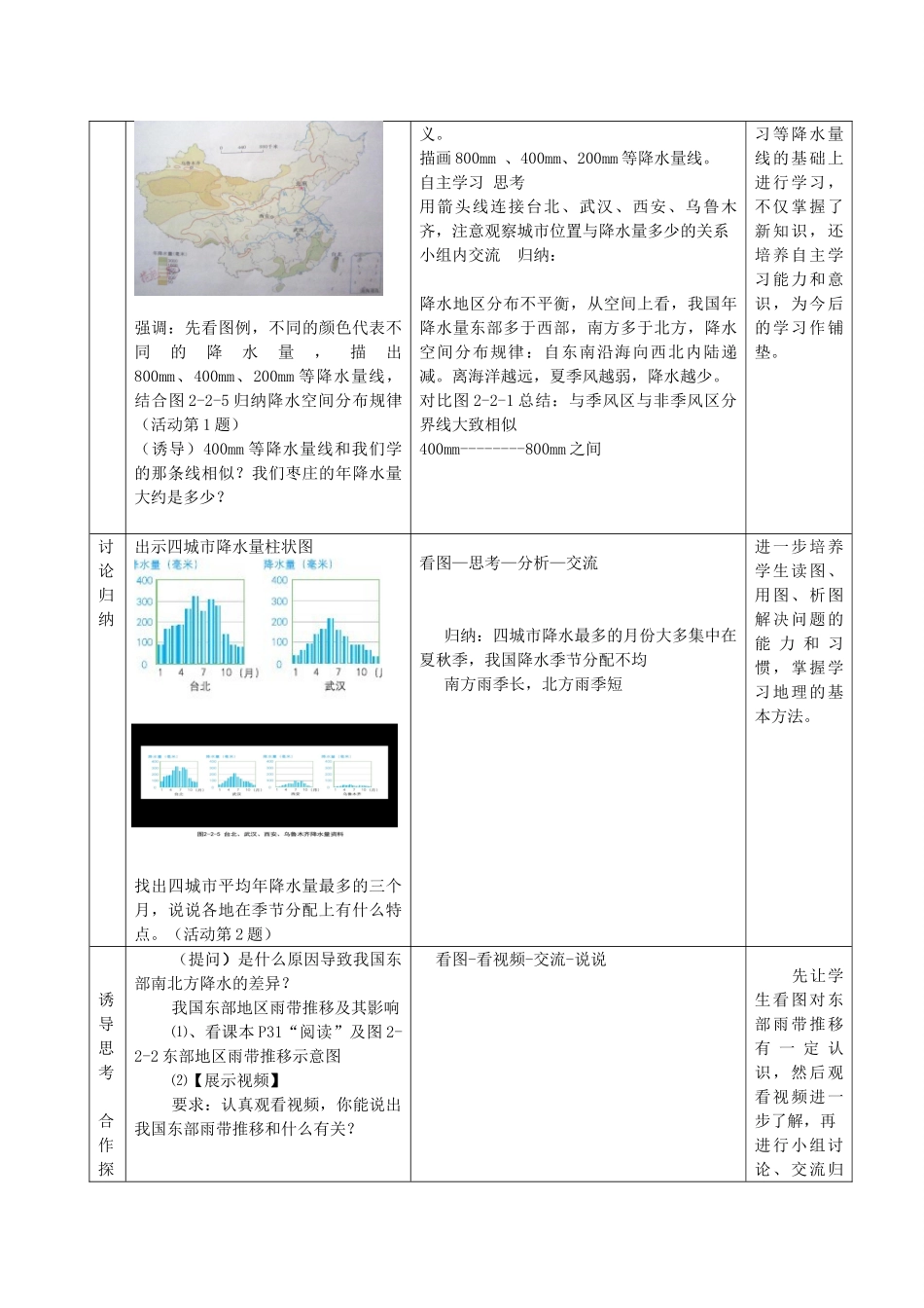 八年级地理上册 2.2 气候基本特征（第1课时）教案 （新版）商务星球版_第3页