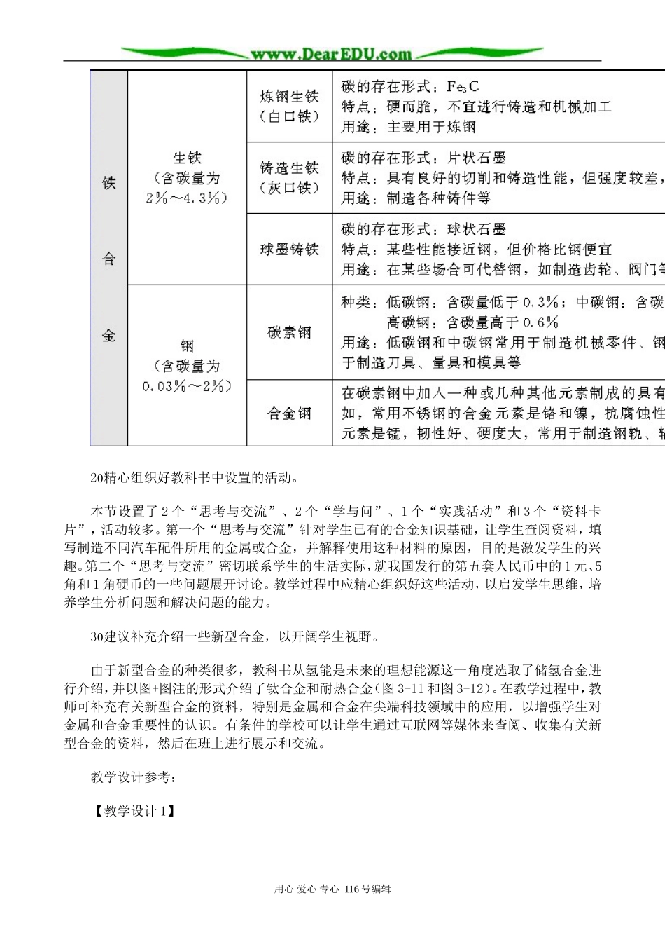 高中化学新人教选修1 合金2_第2页