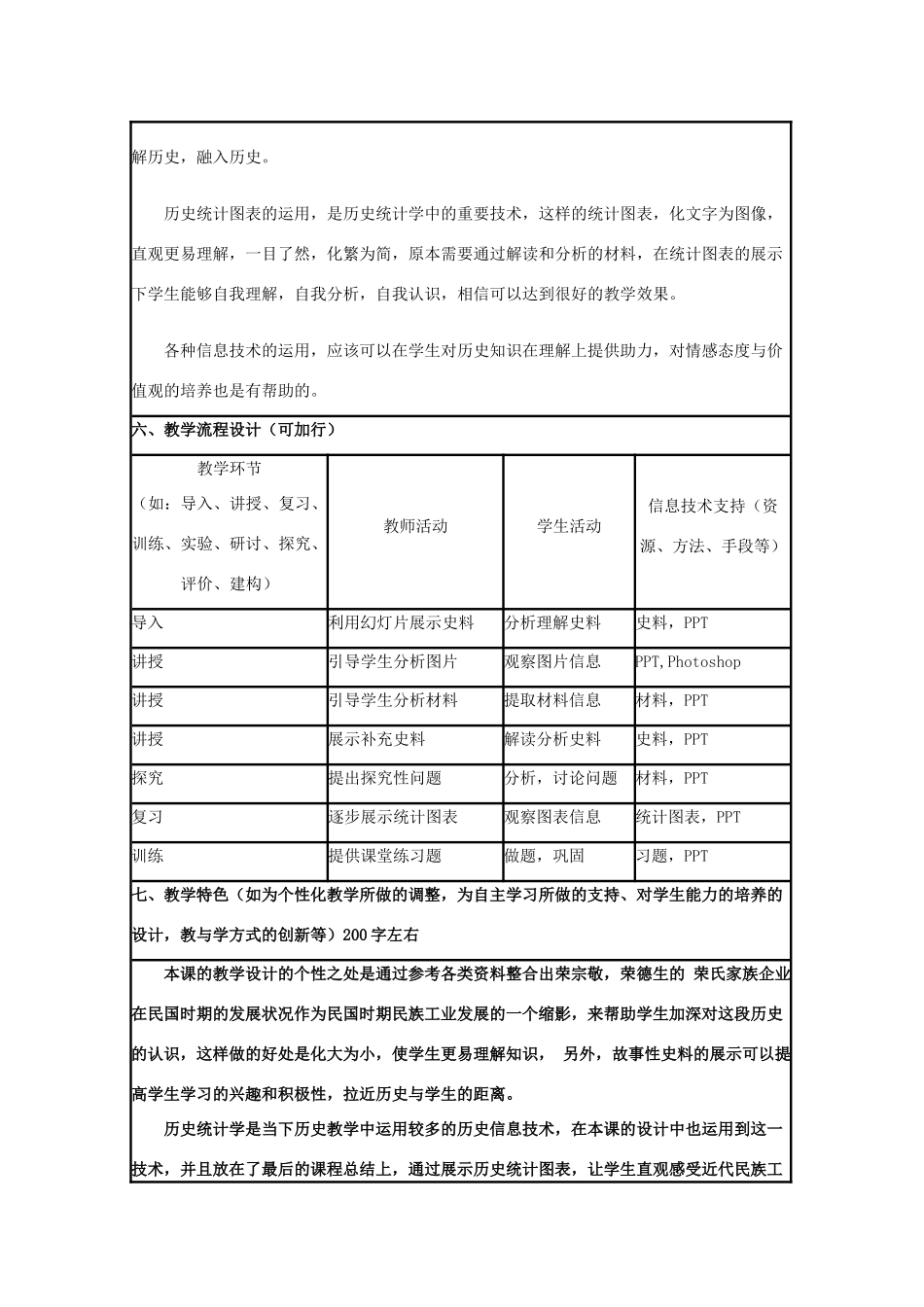 高中历史 第11课 民国时期民族工业的曲折发展教案9 岳麓版必修2-岳麓版高一必修2历史教案_第2页