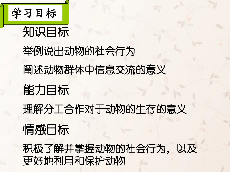 八年级生物上册 5.2.3 社会行为课件2 （新版）新人教版_第2页